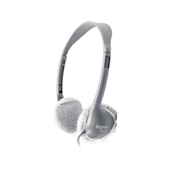 HamiltonBuhl® HygenX Sanitary, Disposable Ear Cushion Covers for 2.5" Personal-Sized Headphones and Headsets (Master Carton, 600 Pairs), WHITE