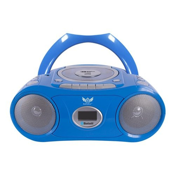 Wireless 6-Person Listening Center with Bluetooth, CD/Cassette/FM Boombox Wireless 6-Person Listening Center with Bluetooth, CD/Cassette/FM Boombox