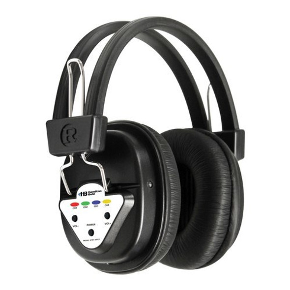 12-Station Wireless Listening Center with Wireless Multi-Channeled Transmitter and Headphones 12-Station Wireless Listening Center with Wireless Multi-Channeled Transmitter and Headphones