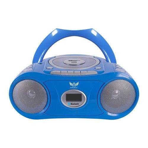 HamiltonBuhl 6-Station Listening Center with Portable Bluetooth® Cassette/CD/FM Media Player
