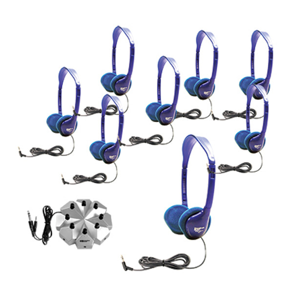 HamiltonBuhl 8 Person Lab Pack with Kid-Sized Headphones and Jackbox HamiltonBuhl 8 Person Lab Pack with Kid-Sized Headphones and Jackbox