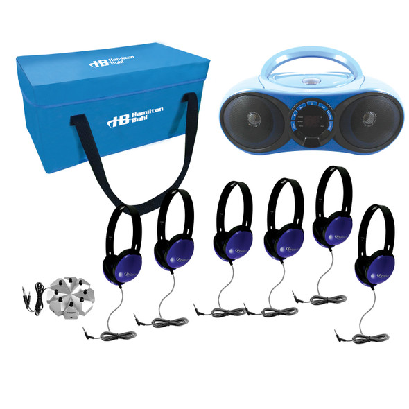 HamiltonBuhl AudioMVP™ Bluetooth®/CD/FM Listening Center, 6 Station