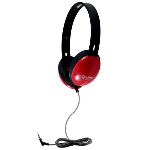HamiltonBuhl Sack-O-Phones, 5 Red Primo™ Headphones