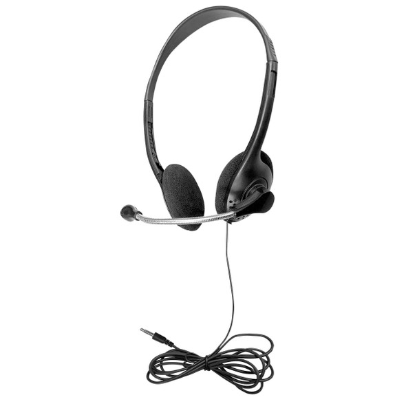 Multi-Pack of 100 Personal Headsets with Steel-Reinforced Mic, TRRS Plug and Foam Ear Cushions Multi-Pack of 100 Personal Headsets with Steel-Reinforced Mic, TRRS Plug and Foam Ear Cushions