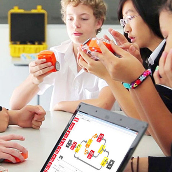 Edison Educational Robot Kit - Set of 30 Edison Robots with 15 Edison Expansion Construction Kits - STEAM Education - Robotics and Coding Edison Educational Robot Kit - Set of 30 Edison Robots with 15 Edison Expansion Construction Kits - STEAM Education - Robotics and Coding