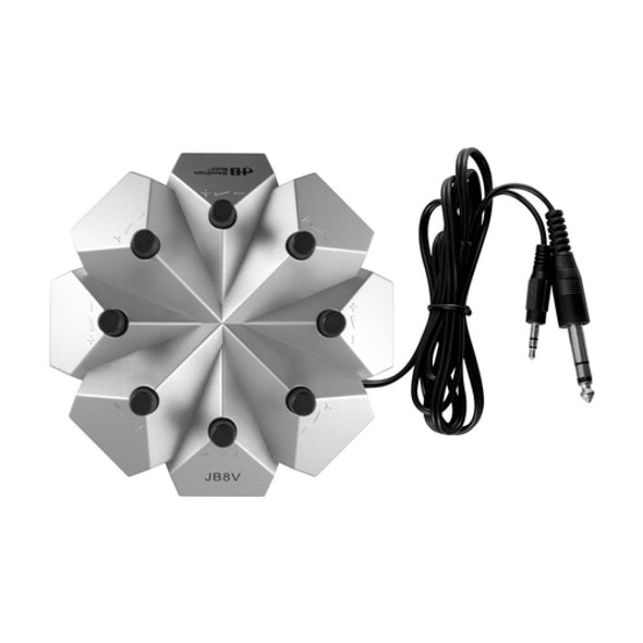 HamiltonBuhl Sack-O-Phones, 4 Red Primo™ Headphones and 3.5mm Jackbox HamiltonBuhl Sack-O-Phones, 4 Red Primo™ Headphones and 3.5mm Jackbox