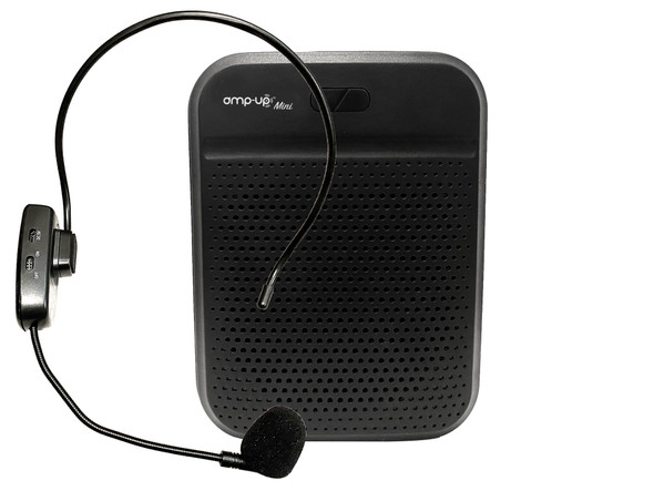 Amp-Up™ Mini Personal UHF Voice Amplifier with Wireless Microphone Amp-Up™ Mini Personal UHF Voice Amplifier with Wireless Microphone