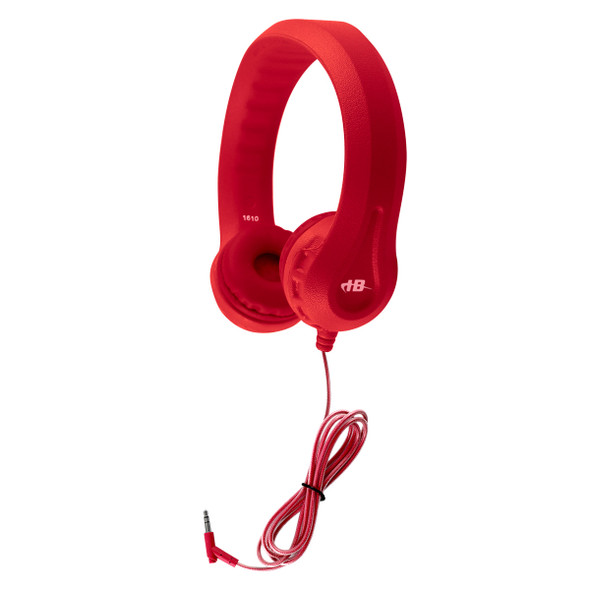 Flex-Phones™ Virtually Indestructible Foam Headphones – RED Flex-Phones™ Virtually Indestructible Foam Headphones – RED