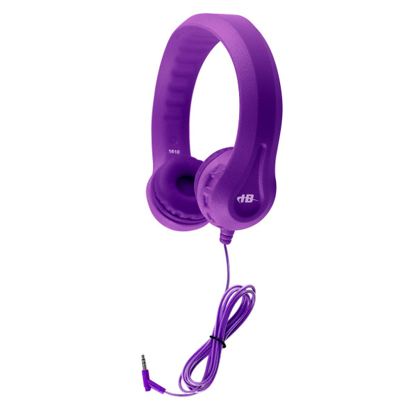 Flex-Phones™ Virtually Indestructible Foam Headphones – PURPLE Flex-Phones™ Virtually Indestructible Foam Headphones – PURPLE
