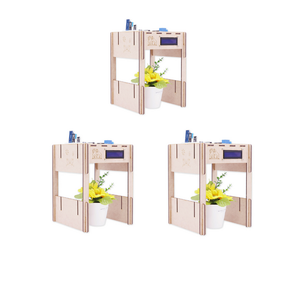 HamiltonBuhl Arduino Based Build-It-Yourself LED SmartFarm™ Grow Light - Classroom Pack of 3