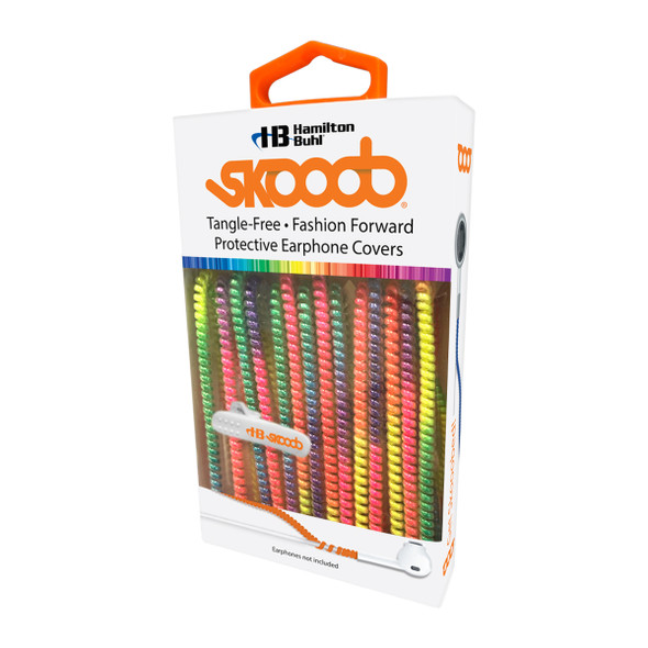 Tangle Free Earbud Covers - Rainbow Tangle Free Earbud Covers - Rainbow