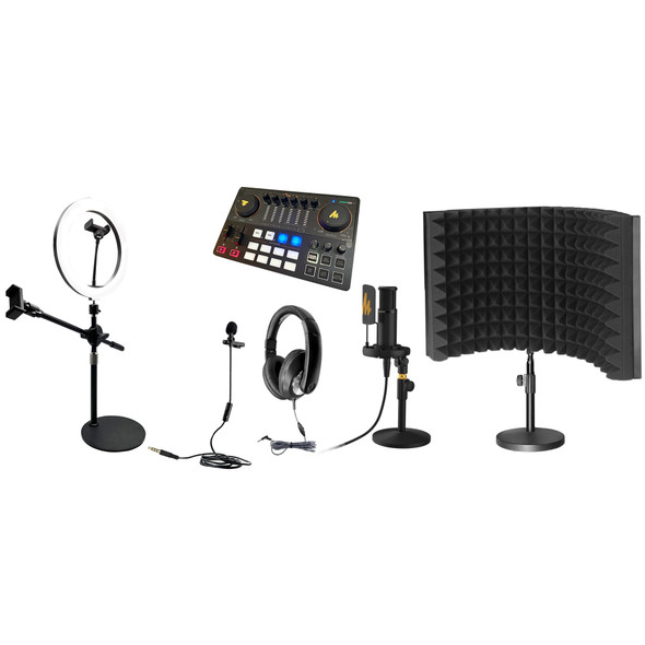 HamiltonBuhl® Esports & Media Production Content Creation Tool Kit #3 with XLR Mic