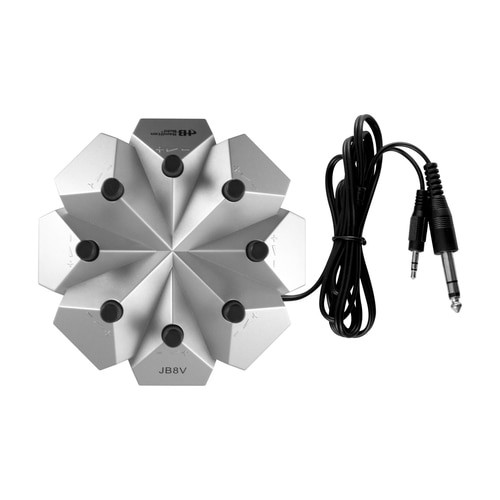HamiltonBuhl® Jackbox - 8 Position, 3.5mm Stereo with Individual Volume Controls