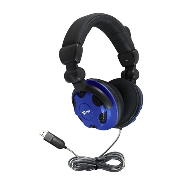 HamiltonBuhl® T-PRO USB Headset With Noise-Cancelling Microphone Custom-Made For School Testing HamiltonBuhl® T-PRO USB Headset With Noise-Cancelling Microphone Custom-Made For School Testing