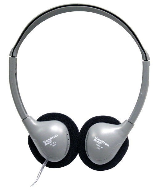 HamiltonBuhl® Lab Pack with 24 SchoolMate™ HA2 Personal-Sized Headphones and Carry Case