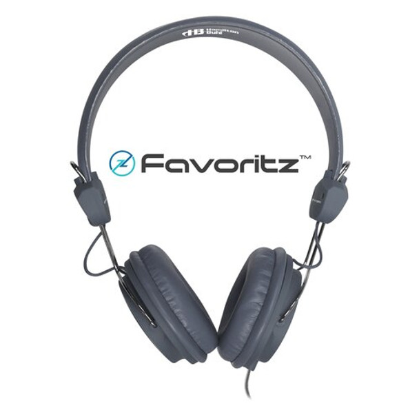 HamiltonBuhl Sack-O-Phones, 5 Gray Favoritz Headsets with In-Line Microphone and TRRS Plug HamiltonBuhl Sack-O-Phones, 5 Gray Favoritz Headsets with In-Line Microphone and TRRS Plug