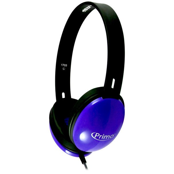 HamiltonBuhl Sack-O-Phones, 8 Blue Primo™ Headphones and 3.5mm Jackbox