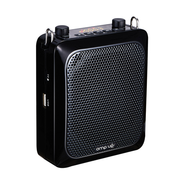 Amp-Up™ Personal UHF Voice Amplifier with Wireless Microphone – up to 40 Channels without Interference!