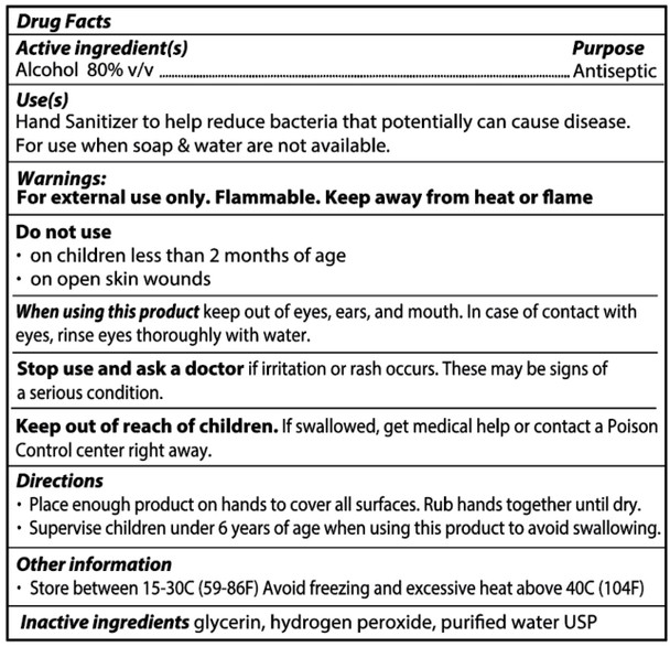HamiltonBuhl® Hand Sanitizer 8 oz. Bottle