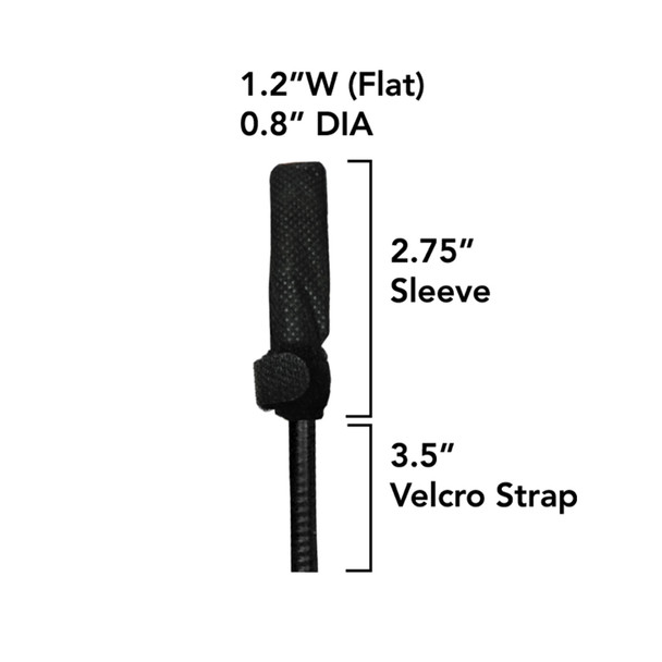 HygenX Sanitary, Disposable  Gooseneck Microphone Covers with Velcro Strap - 1,000 Covers