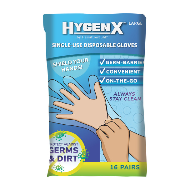 HygenX Disposable Gloves Packs - 3,200 Pairs