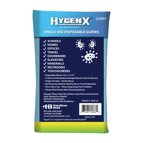 HygenX Disposable Gloves Packs - 3,200 Pairs HygenX Disposable Gloves Packs - 3,200 Pairs