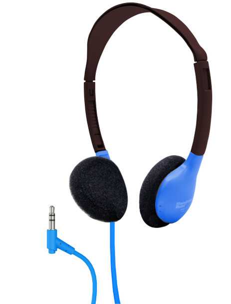 Galaxy Econo-Line of Sack-O-Phones with 5 Blue Personal-Sized Headphones, Starfish Jackbox and Carry Bag