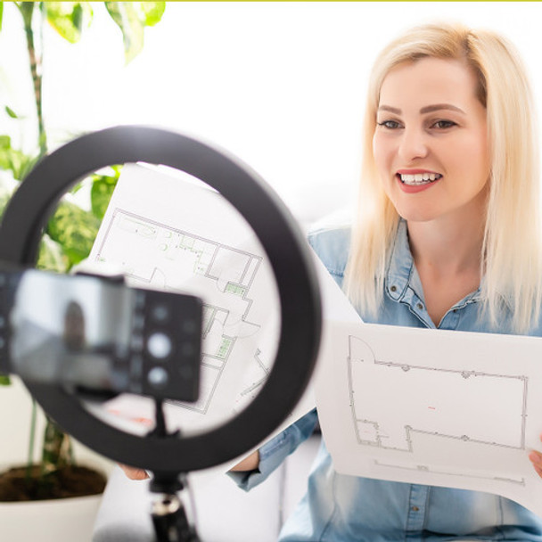 HamiltonBuhl® Content Creators Set - Ring Light with Dual Smartphone Holders HamiltonBuhl® Content Creators Set - Ring Light with Dual Smartphone Holders