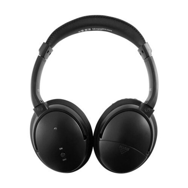 HamiltonBuhl Deluxe-Size Active Noise-Cancelling Headset with In-Line Microphone and Case