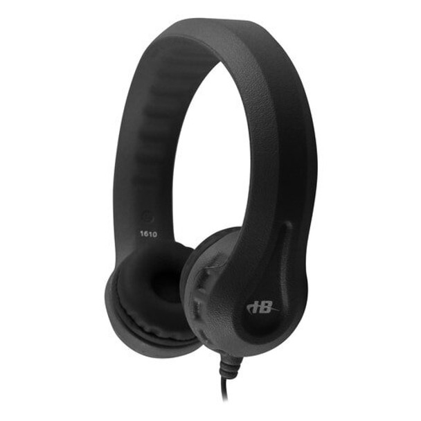 HamiltonBuhl Flex-Phones™ Foam Headphones – BLACK - 42 Pack
