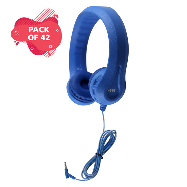 HamiltonBuhl Flex-Phones™ Foam Headphones – BLUE- 42 Pack HamiltonBuhl Flex-Phones™ Foam Headphones – BLUE- 42 Pack