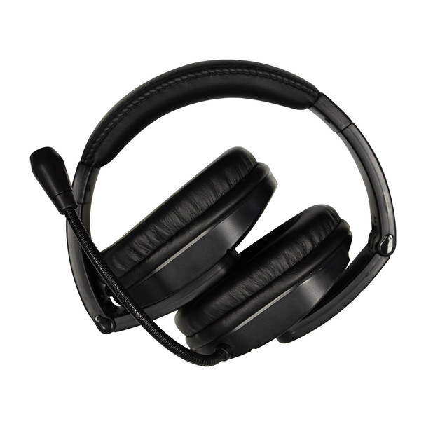 HamiltonBuhl MACH-2 Deluxe-Sized Multimedia Headset with Steel-Reinforced Gooseneck Mic - 40 Pack