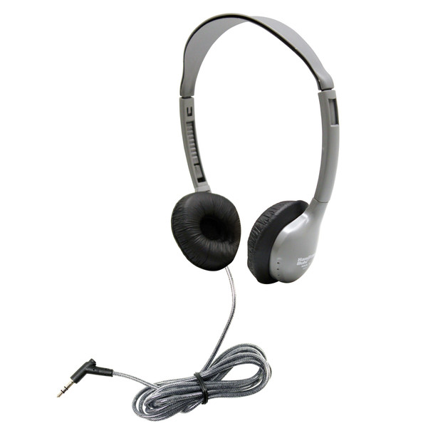HamiltonBuhl SchoolMate Personal-Sized Headphone with Leatherette Cushions - 200 Pack