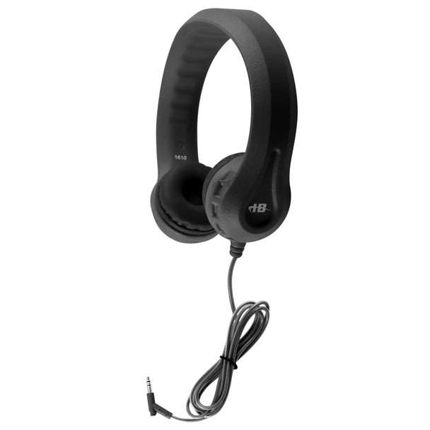 Flex-Phones™ Virtually Indestructible Foam Headphones – Black