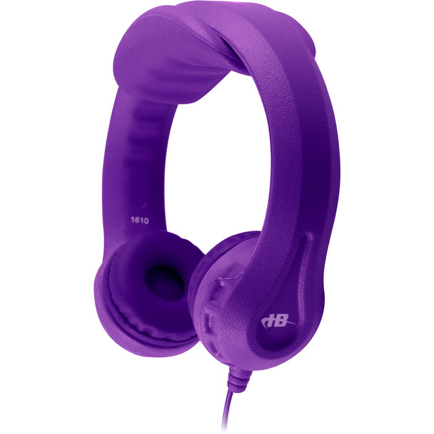 Flex-Phones™ Virtually Indestructible Foam Headphones – PURPLE