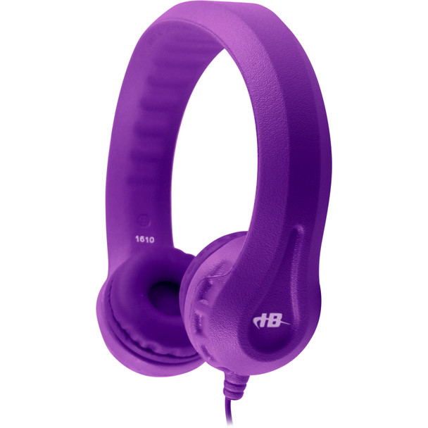 Flex-Phones™ Virtually Indestructible Foam Headphones – PURPLE