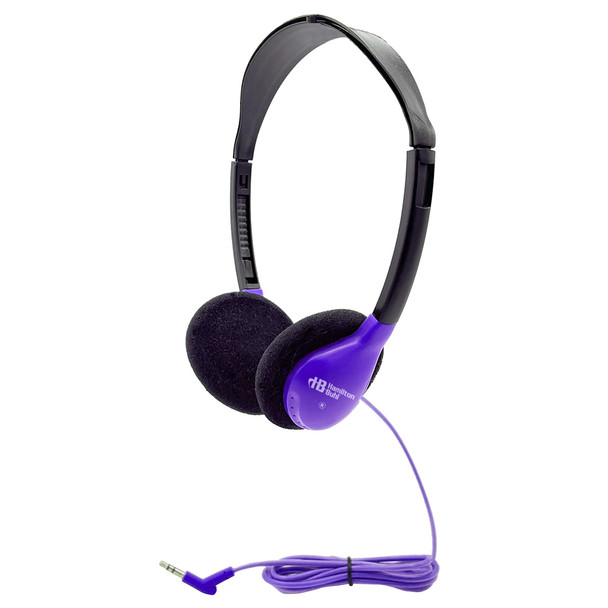 HamiltonBuhl 6-Station Listening Center with AudioAce™ Bluetooth® Boombox, 6 Colorful SchoolMate Personal-Sized Headphones, Jackbox and Carry Case