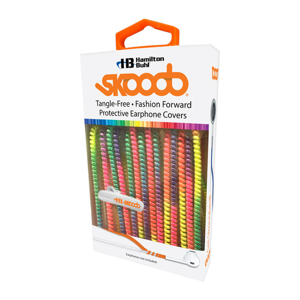 Tangle Free Earbud Covers - Rainbow