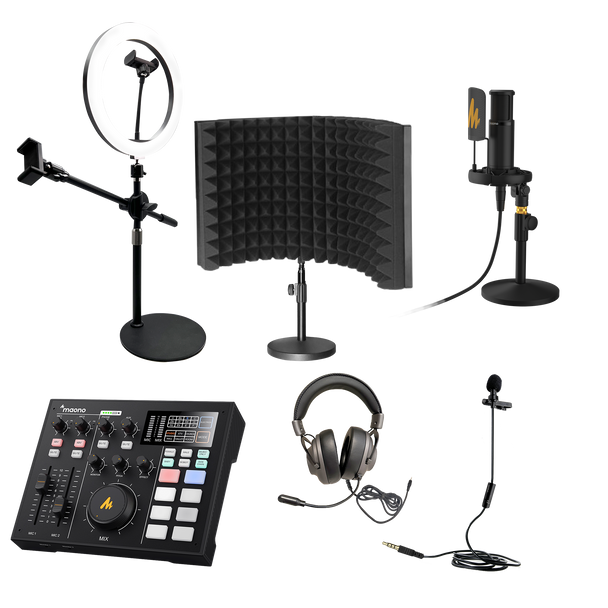 HamiltonBuhl® Esports & Media Production Content Creation Tool Kit #3 with XLR Mic
