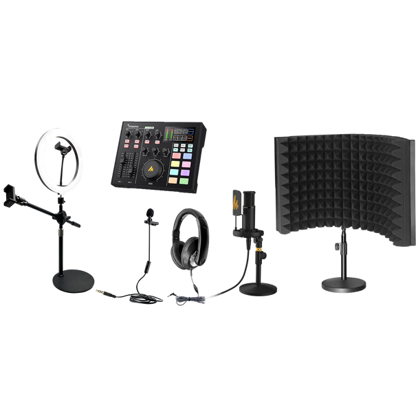 HamiltonBuhl® Esports & Media Production Content Creation Tool Kit #3 with XLR Mic