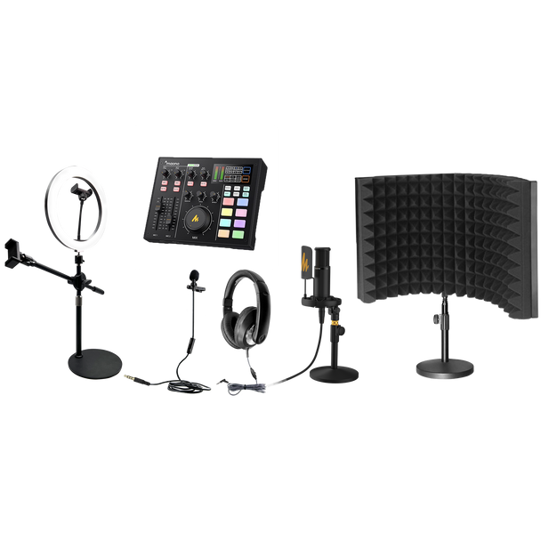 HamiltonBuhl® Esports & Media Production Content Creation Tool Kit #3 with XLR Mic