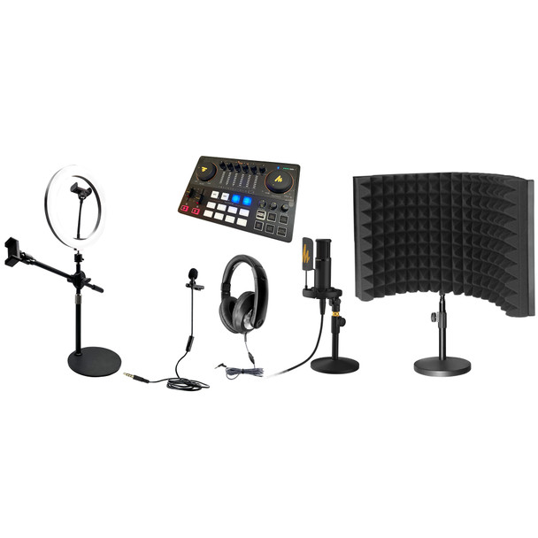 HamiltonBuhl® Esports & Media Production Content Creation Tool Kit #3 with XLR Mic