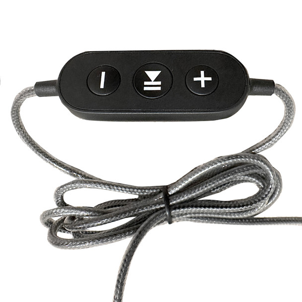 Smart-Trek™ Deluxe Stereo Headset with In-Line Volume Control, USB-C Plug and Metallic Purple Accents