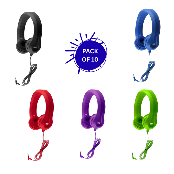 HamiltonBuhl Flex-Phones™ Foam Headphones - 10 Pack