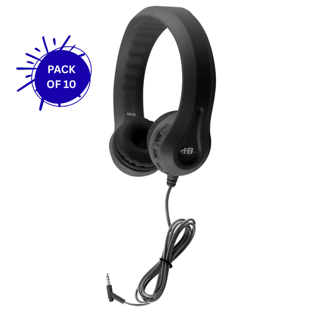 HamiltonBuhl Flex-Phones™ Foam Headphones - 10 Pack