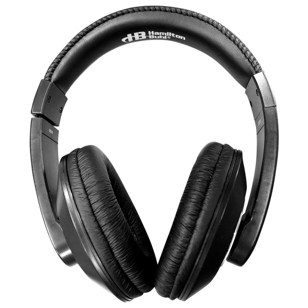Smart-Trek™ Deluxe Stereo Headphone with USB-C Plug, USB-A Dongle and Black, Silver Accents - 25 pack