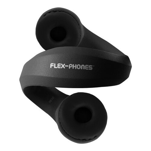 Flex-Phones™ Virtually Indestructible Headphones - Color Pack - BLUE, BLACK, RED and PURPLE