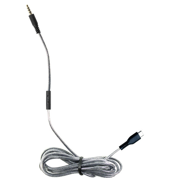 HamiltonBuhl® Deluxe Active Noise-Cancelling 3.5mm Headphone with USB-C Headset Conversion Cable & Case