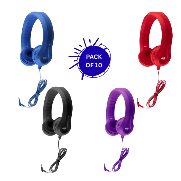 HamiltonBuhl Flex-Phones™ Foam Headphones - 10 Pack