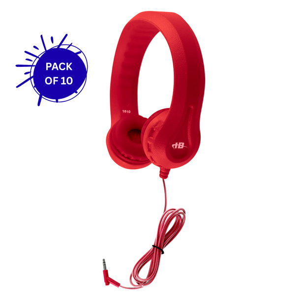 HamiltonBuhl Flex-Phones™ Foam Headphones - 10 Pack